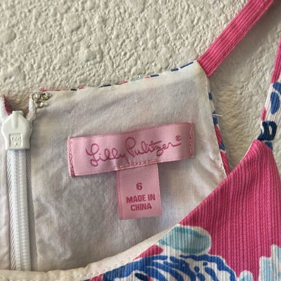 Lilly Pulitzer Women's Top 6 Annabelle Top Capri Pink Samba Sleeveless Preppy - Picture 2 of 15